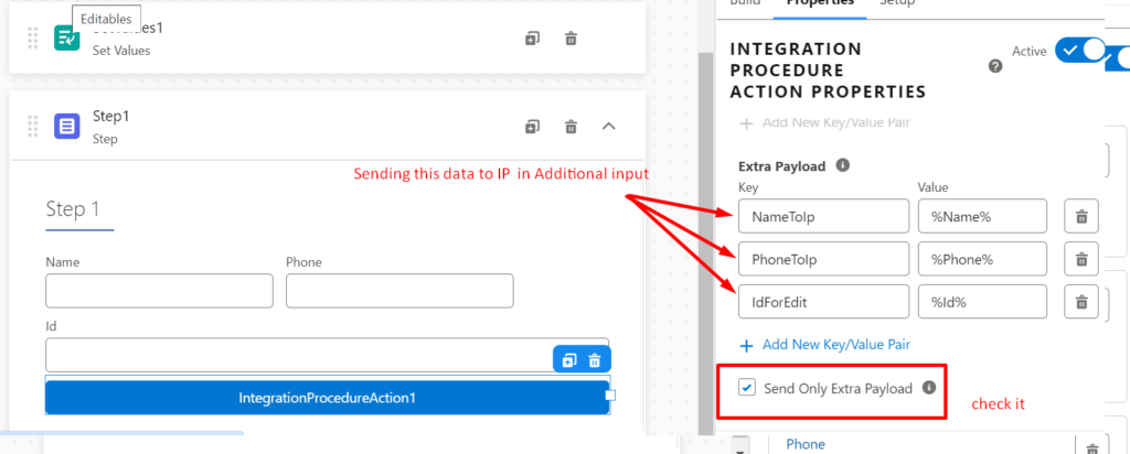 Sending data to ip