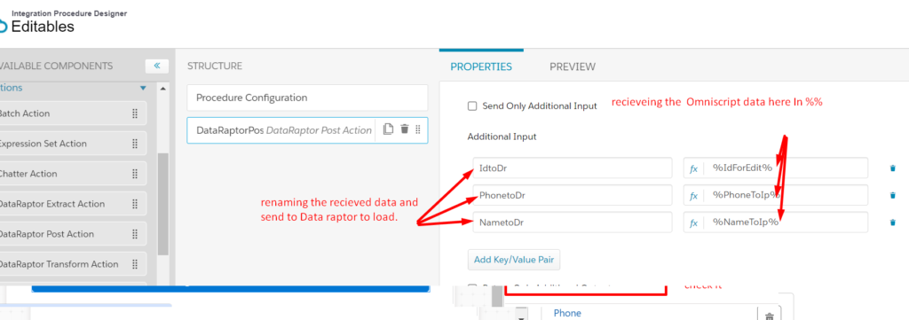 receive data from os