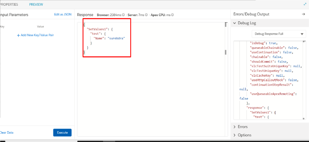 Integration Procedure