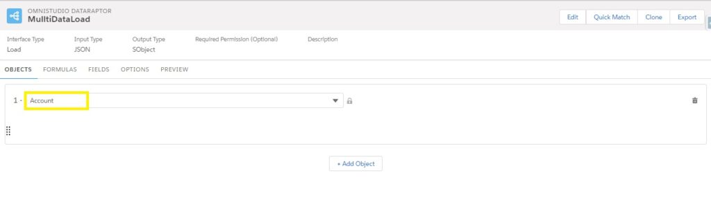 Select Sobject which object to load