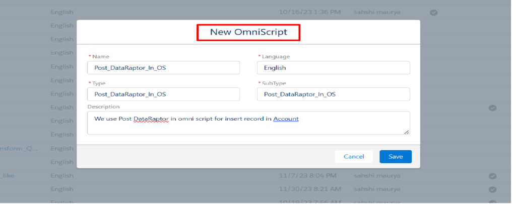 OmniScript