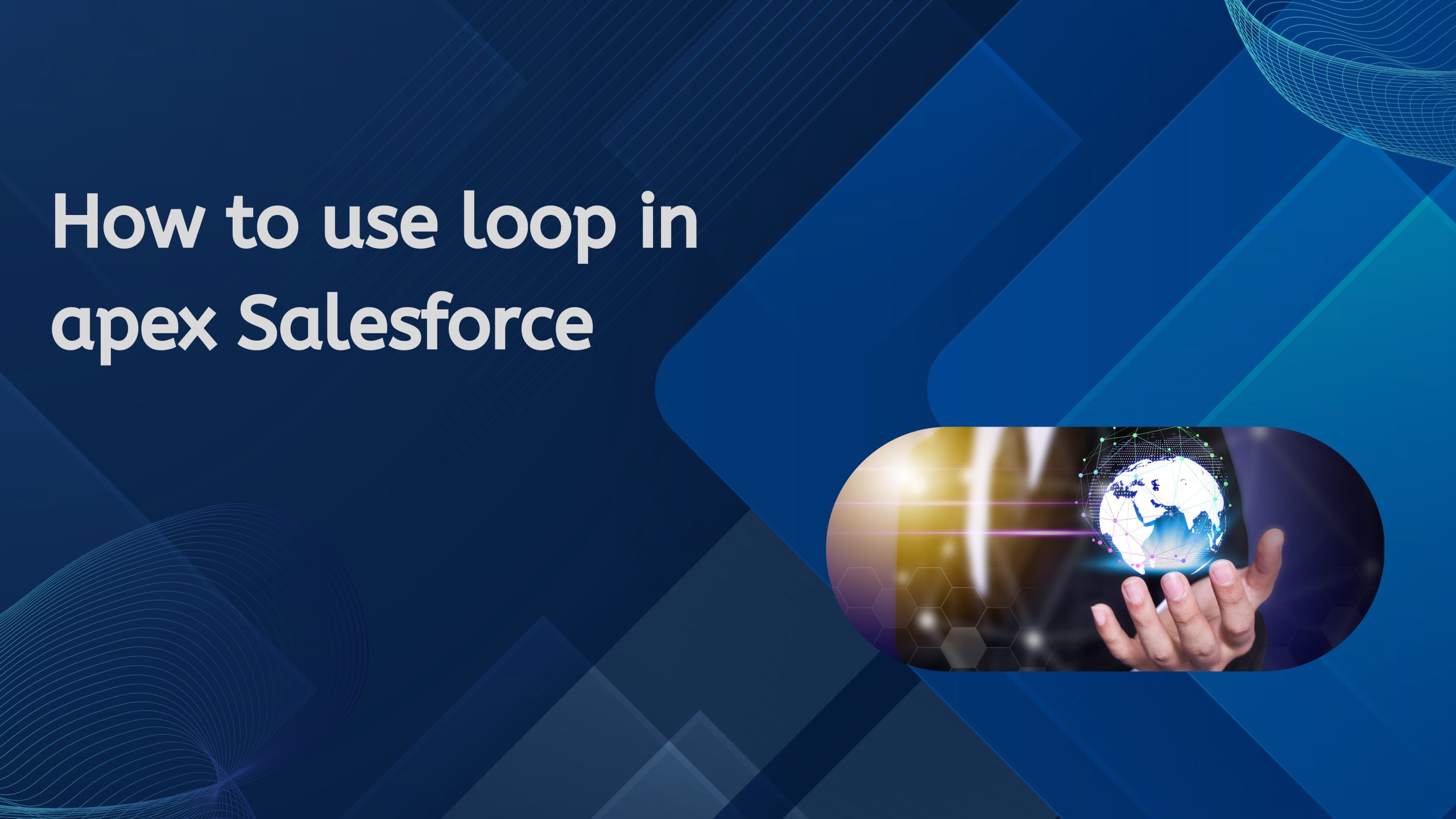 How to use loop in apex Salesforce